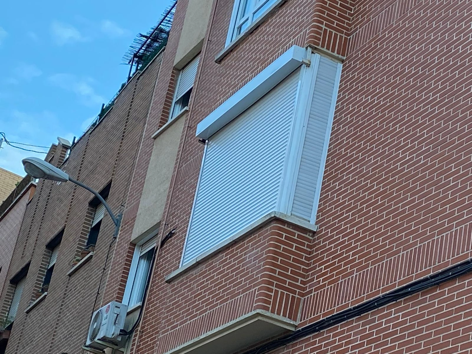 Persianas PVC nuevas instaladas